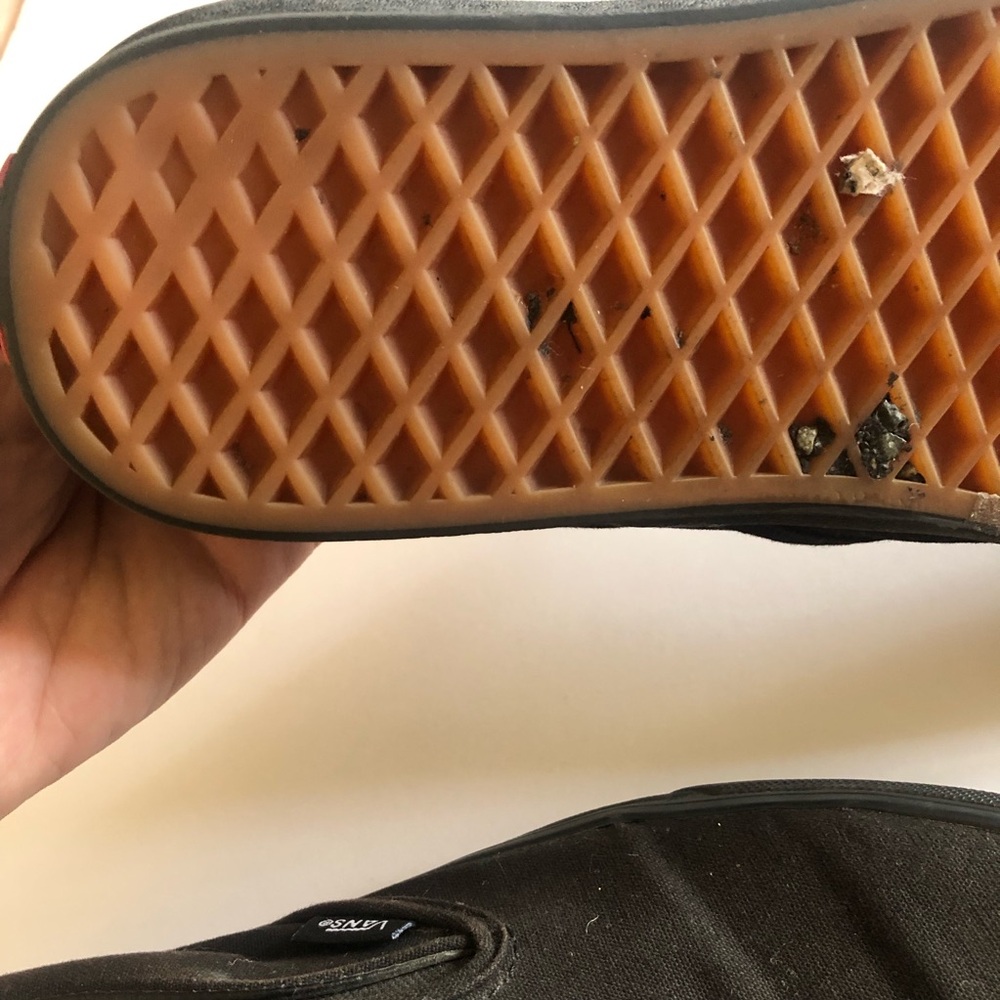 Black Classic Slip On Vans - Picture 11 of 16